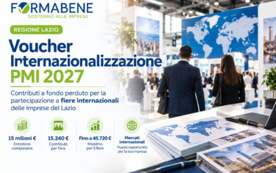 Fiere internazionali 2027: nuove opportunità di finanziamento per le PMI del Lazio
